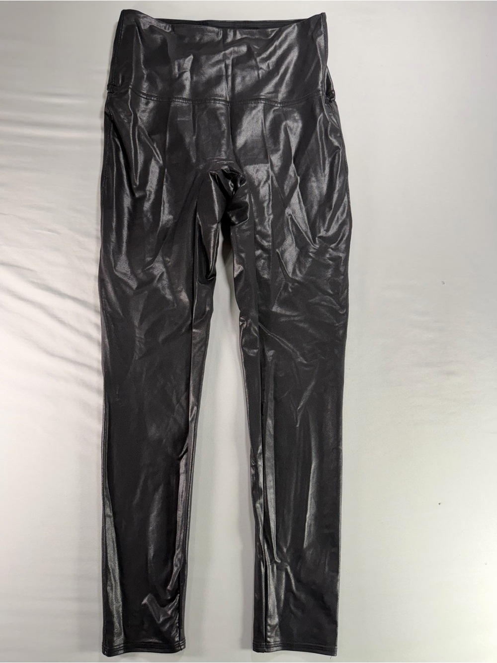 Jane & Bleecker Faux Leather Leggings Black XL #959